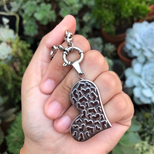 Producto - Dije Corazon Con relieve