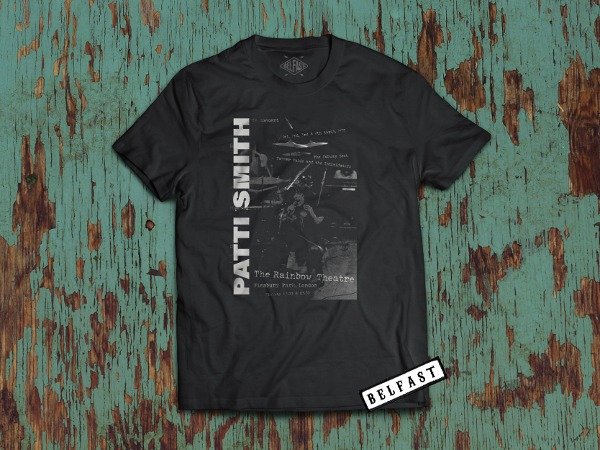 remera patti smith flyer