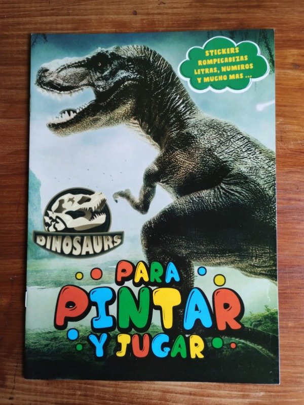 Producto - 1116 - Libritos p/Colorear c/Sticker - DINO