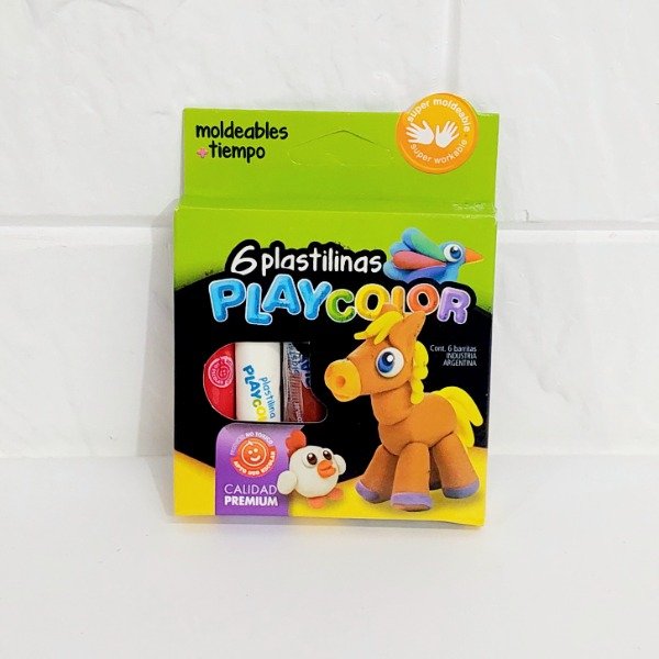 Producto - Plastilina X6 PLAYCOLOR