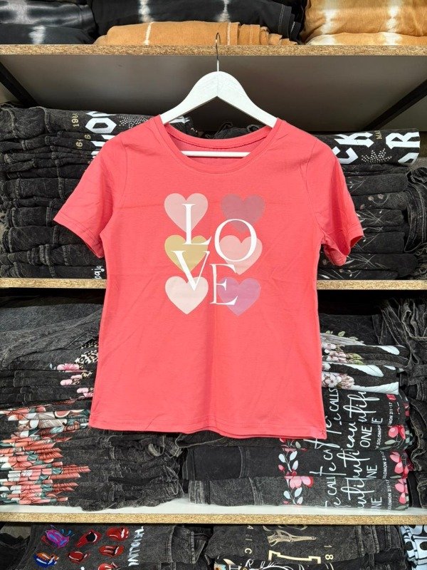 Remera algodón love