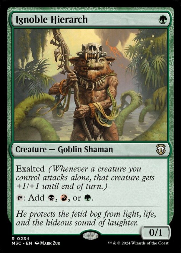 Producto - Ignoble Hierarch  Modern Horizons 3 Commander