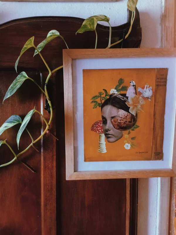 Producto - COLLAGE ORIGINAL ENMARCADO - La Maga