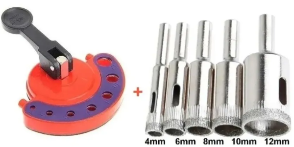 Producto - Mecha copa para vidrio con guía