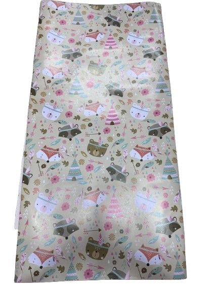 Producto - Papel de Regalo estampado Zorrito 65 x 95 cm x1