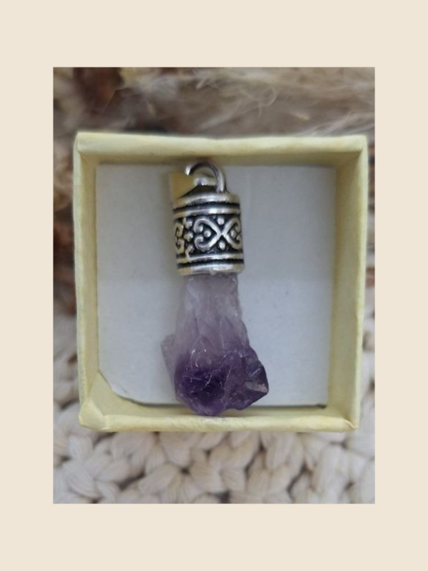 Producto - Dije pico "Amatista" con capuchón