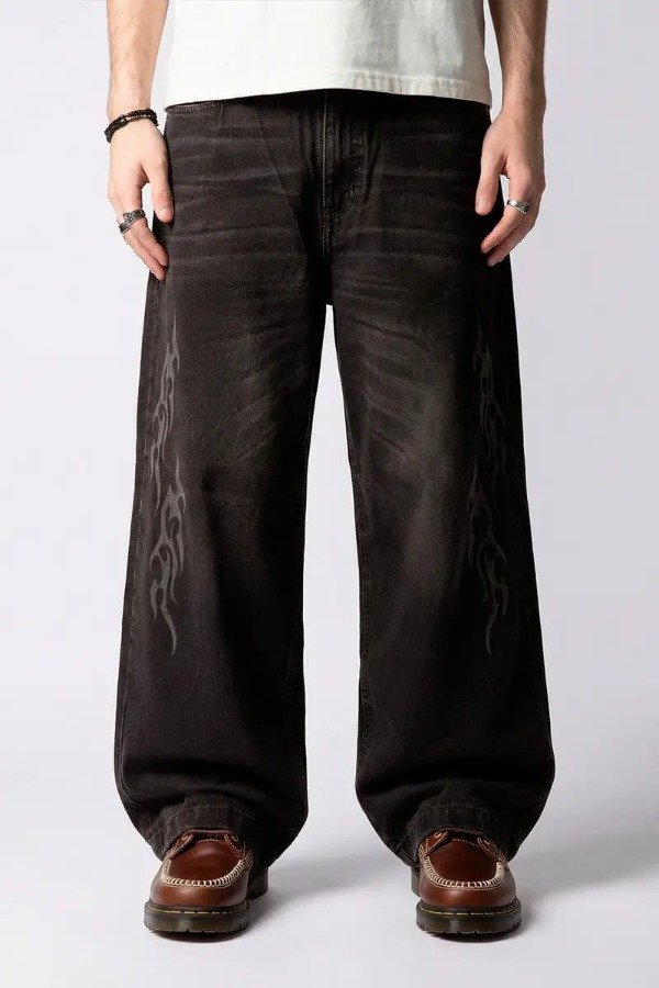 Producto - Pantalón baggy Flames - 2