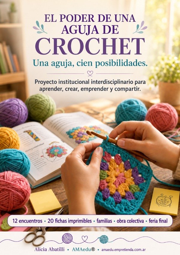 Producto - EL PODER DE UNA AGUJA DE CROCHET (Proyecto Interdisciplinario)