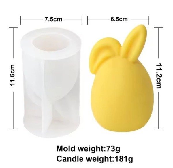 Producto - Molde silicona huevo oreja caída - 2