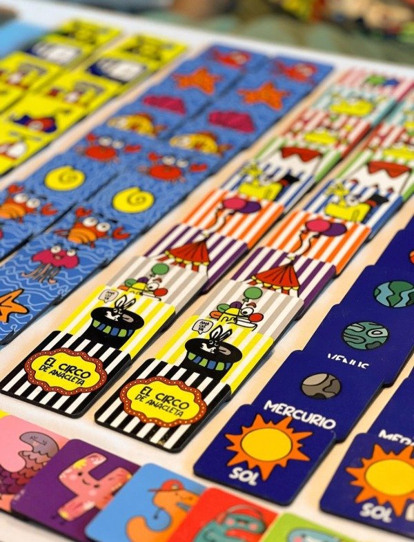 Producto - "EL CIRCO DE ANACLETA" 20 fichas