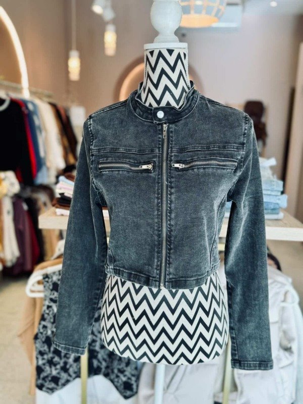 Producto - Campera Denim Cropped