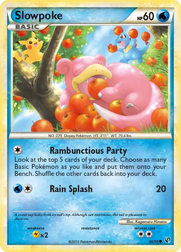 Producto - Slowpoke 66/90 HeartGold and SoulSilver: Undaunted