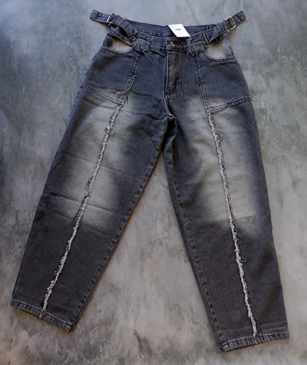 Producto - Baggy regulable gris gastado
