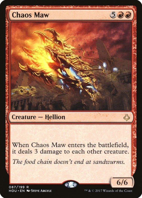 Producto - Chaos Maw #87  Hour of Devastation