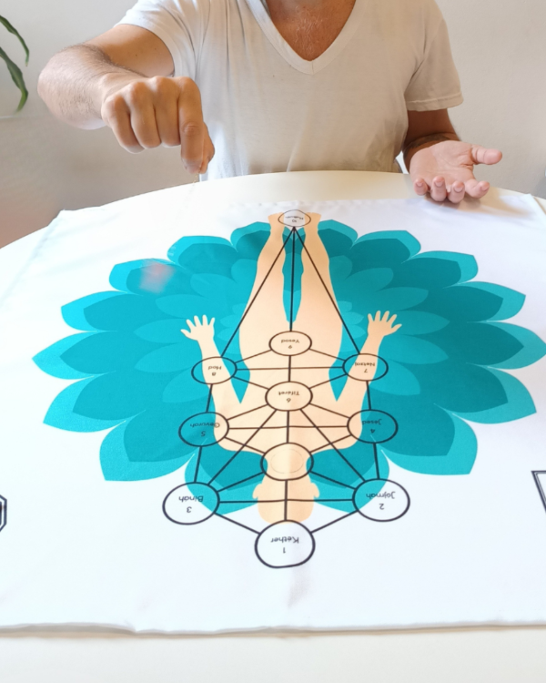 Producto - Paño Cuerpo de Luz Sefirótico