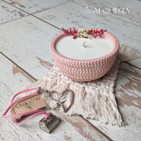 Producto - Vela Cuenco Relieve