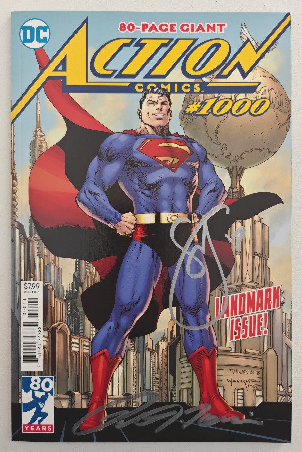 Producto - Action Comics #1000 (2018) - Firmado por Peter Tomasi y Scott Snyder