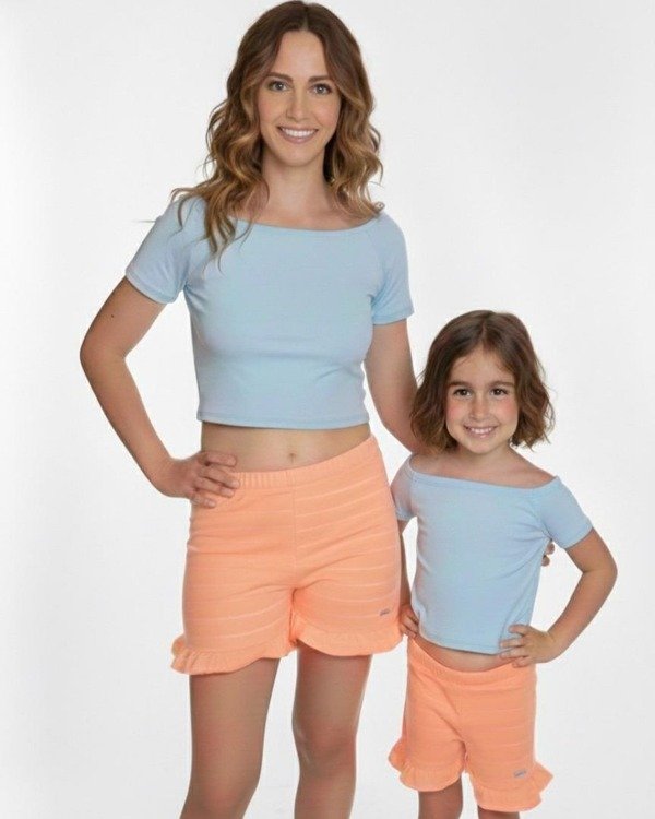 Producto - Short de Algodón Naranja - 0