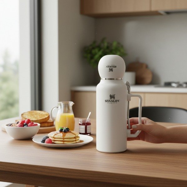 Producto - SET SIMIL STANLEY 3 EN 1: TERMO + MATE + BOMBILLA 1 L CALIDAD PREMIUM