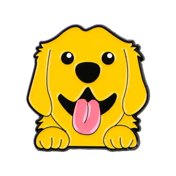 Producto - Pin Perro Animado - Golden Retriever 2