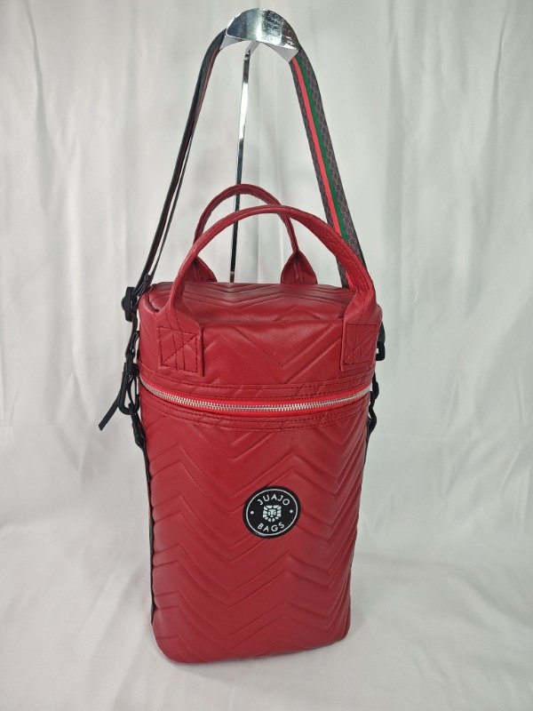 Producto - Matero Mochila PU rojo