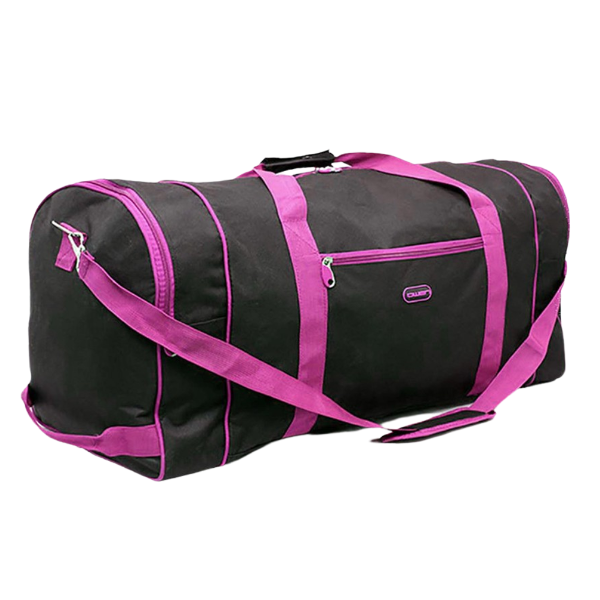 Producto - Bolso 24 Pulgadas Marca Owen NEGRO FUCSIA liso poliéster 100 x 100 - 3
