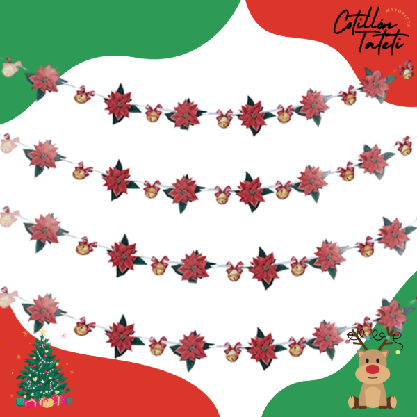 Producto - BANNER FLOR DE NAVIDAD - 250 cm