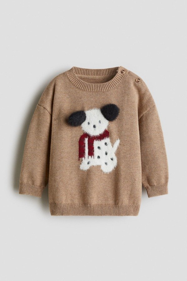 Producto - Sweater HyM perrito beige - 2