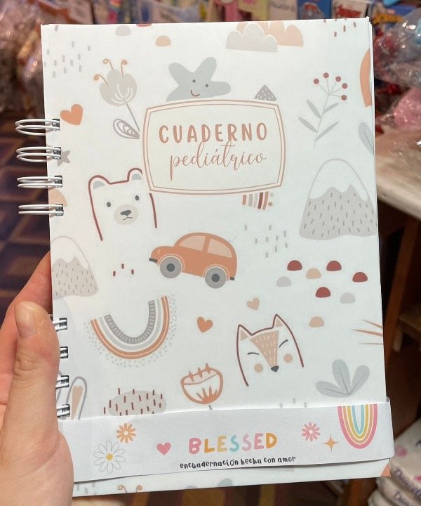 Producto - Agenda pediátrica neutra A5