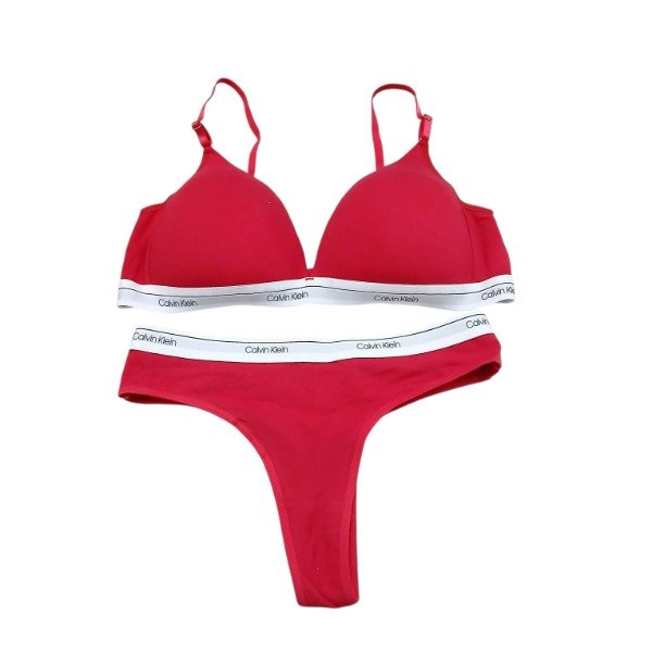 Producto - Conjunto Calvin Klein Rojo Talle 95/100