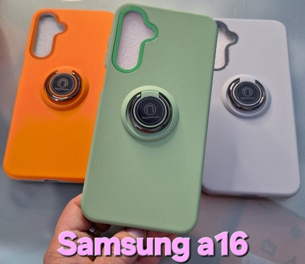 Producto - Fundas armor anillo redondo. Samsung a16