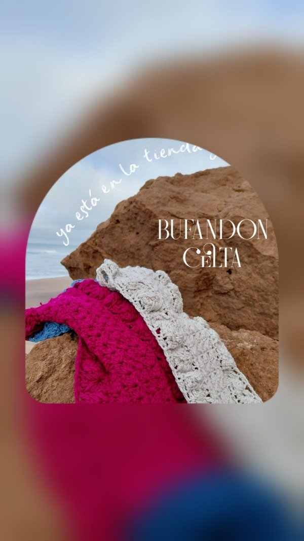 Producto - BUFANDON CELTA - GUIA DE TEJIDO