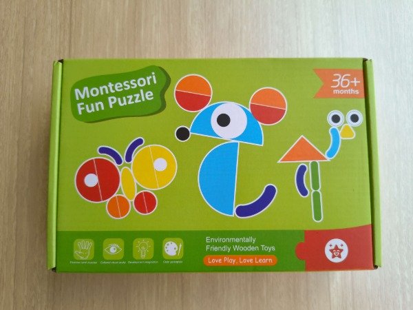 Producto - Tangram MONTESSORI (Animales)