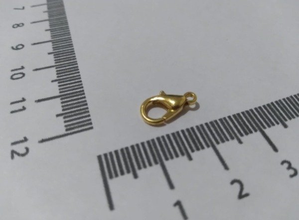 Producto - Mosquetón dorado 12mm