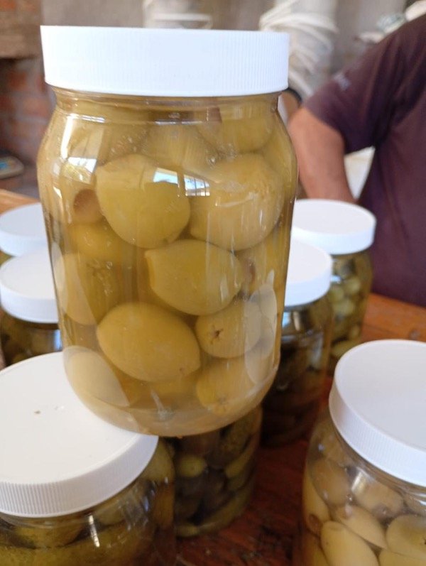 Producto - Aceitunas verdes sin carozo Horacin 1/2 kg