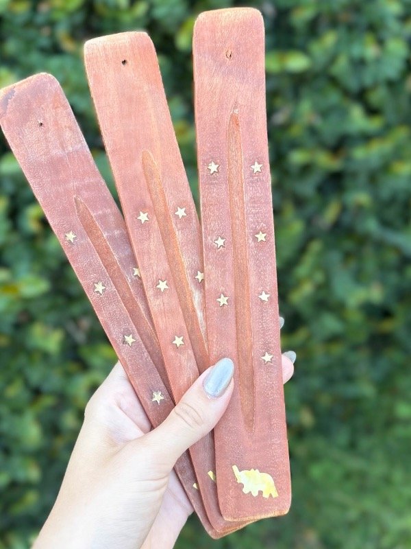 Producto - PORTA SAHUMERIO MADERA