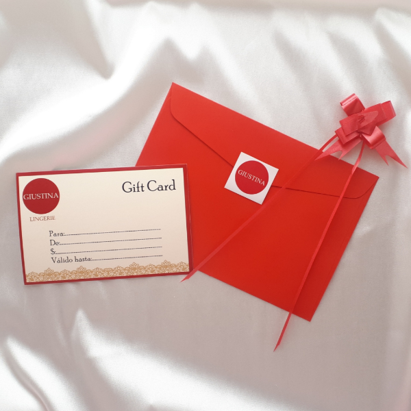 Producto - GIFT CARD (física o virtual)