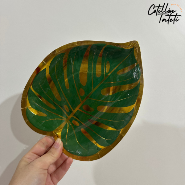 Producto - PLATO PALMA - 6 UNIDADES