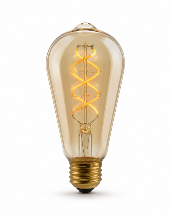 Producto - Lámpara LED Filamento Macroled Golden ST19 E27  2W  Luz Cálida 2200K