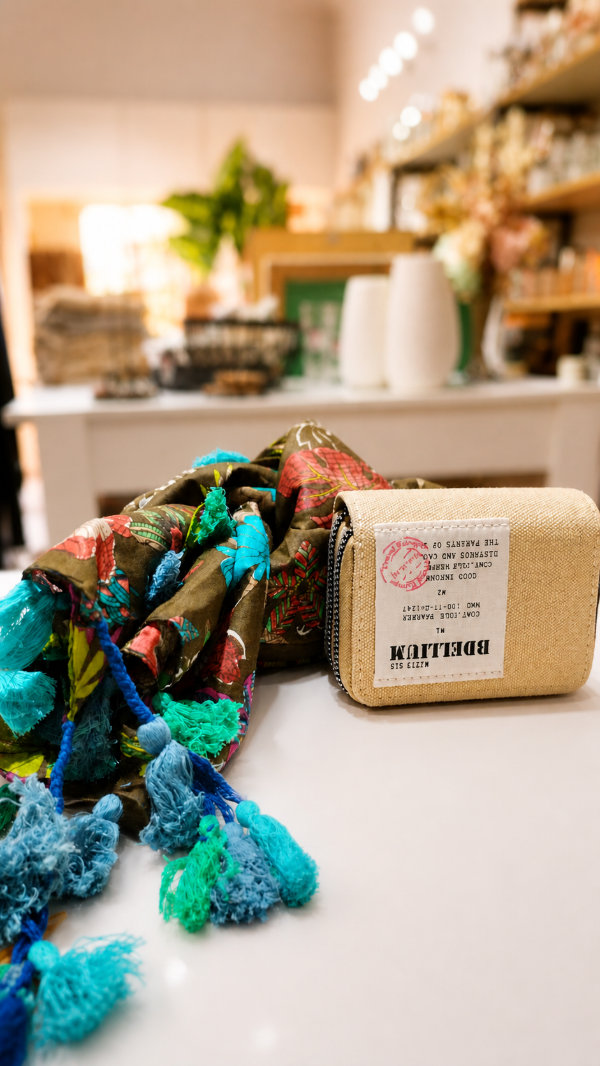 Producto - Con la compra de una billetera, te llevas un pañuelo de mujer de REGALO