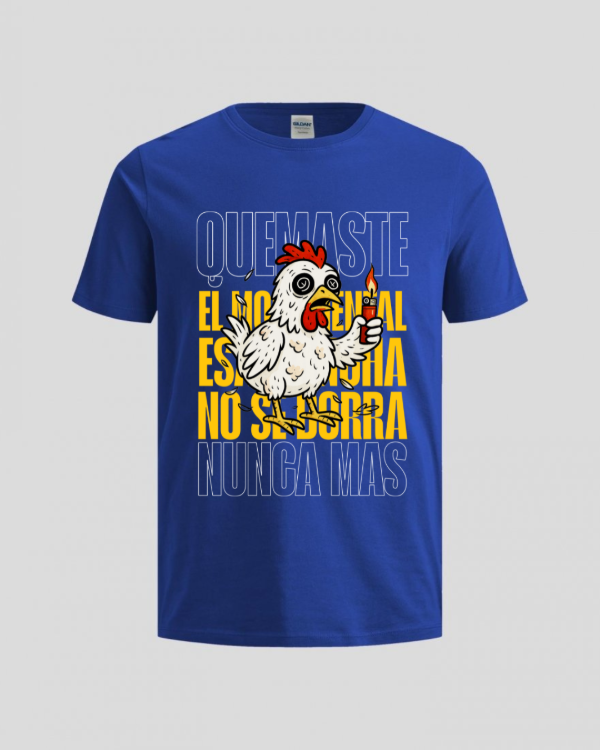 Producto - REMERA GALLINA QUEMADA + PILUSO DE REGALO