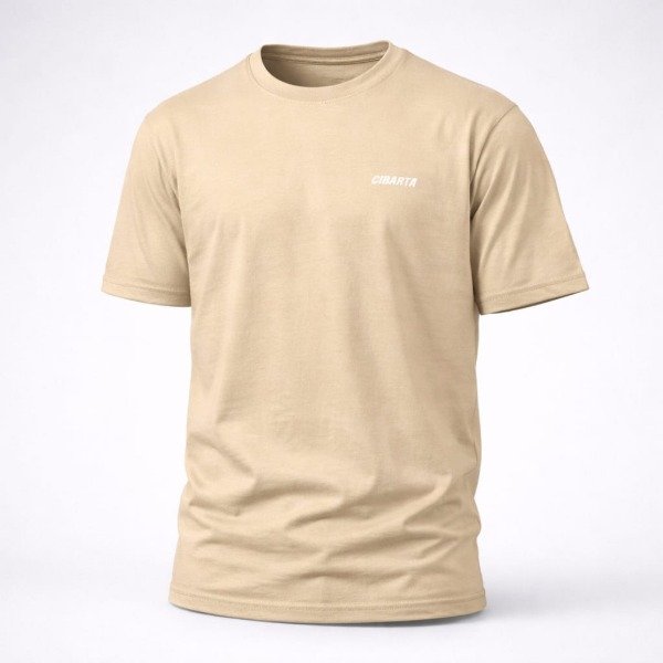 Producto - Remera Basica Cibarta Beige algodón