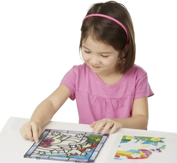 Producto - Cuadro DIY. Manualidad. Arma el dibujo con pegatinas de gel. - 7