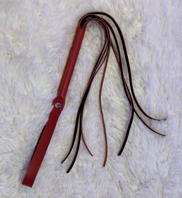 Producto - Látigo Flogger rojo mini