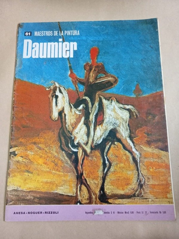 Producto - Maestros de la pintura #61 Daumier - Autores varios - Noguer 1973