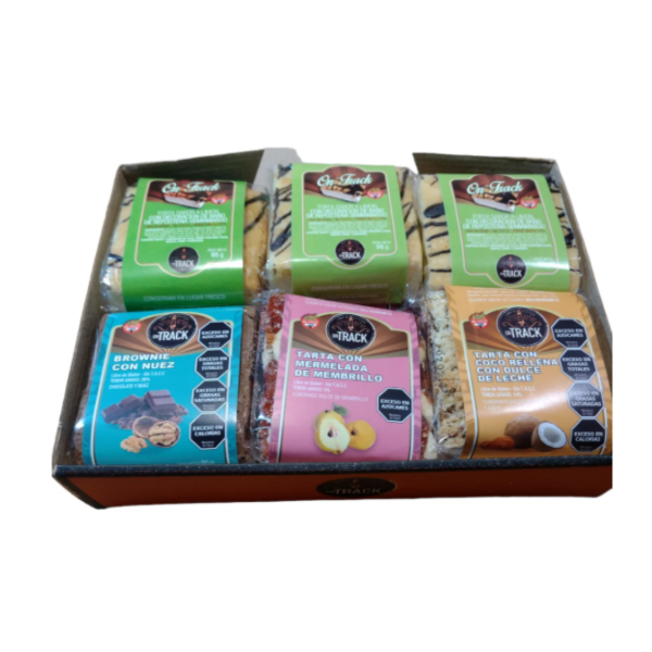 Producto - Cuadrados Dulces Sin Tacc On Track (Elegir Sabor)