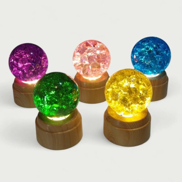 Producto - Esferas de cristal con usb