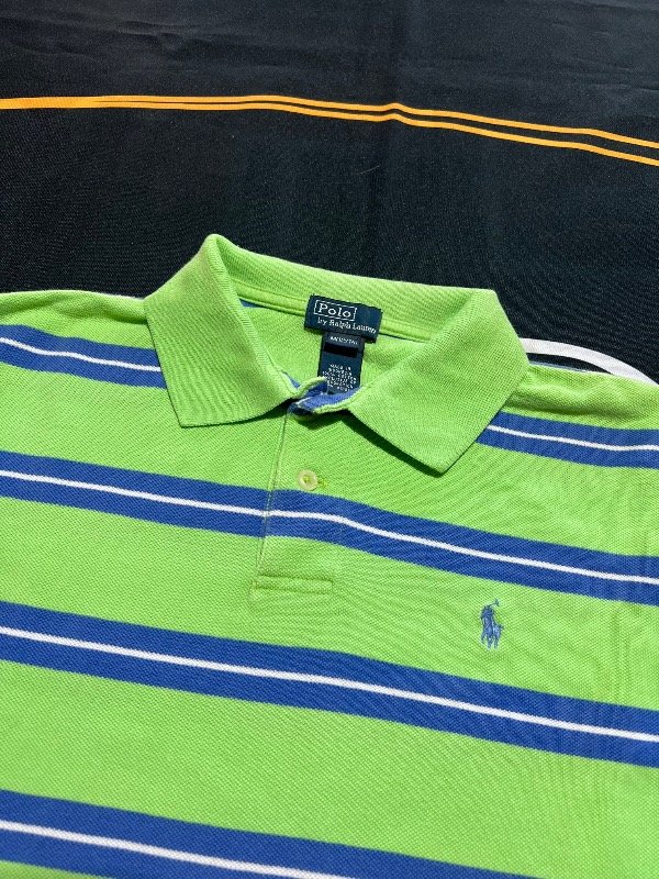 Producto - Chomba Polo Ralph Lauren tricolor. Talle M/L de mujer