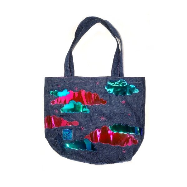 Producto - Tote nubes tornasol