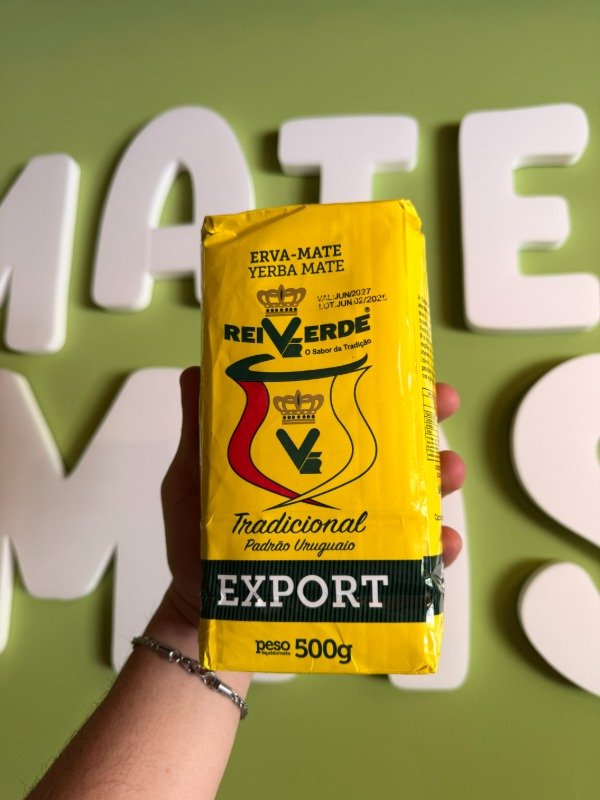 Producto - Yerba Mate Rei Verde Tradicional 500gr